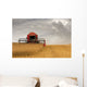 Combine Harvester, North Yorkshire, England Wall Mural