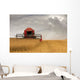 Combine Harvester, North Yorkshire, England Wall Mural