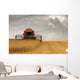 Combine Harvester, North Yorkshire, England Wall Mural