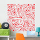 Abstract Seamless Wallpaper Wall Decal