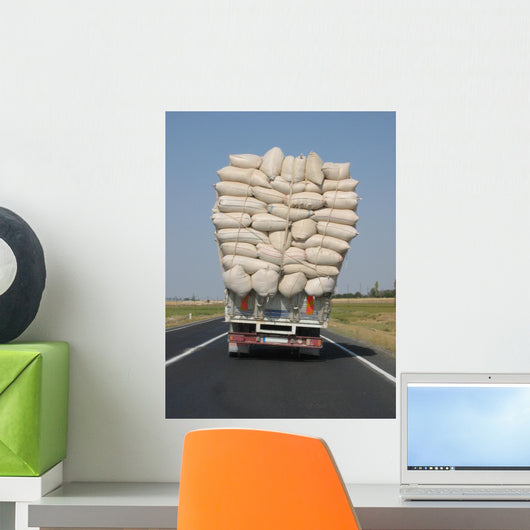 Overloaded Truck Wall Mural