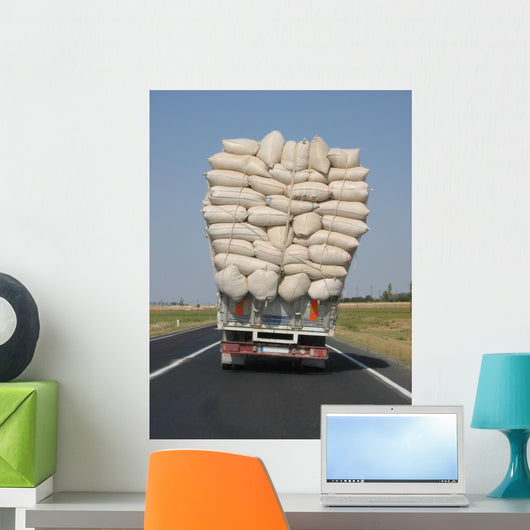 Overloaded Truck Wall Mural