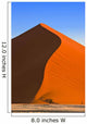 Sand Dune, Sossusvlei, Namib Desert, Namibia, Africa Wall Mural
