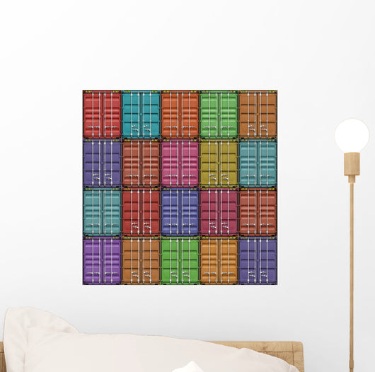 Freight Containers Wall Mural