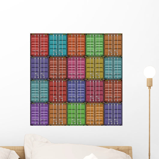 Freight Containers Wall Mural