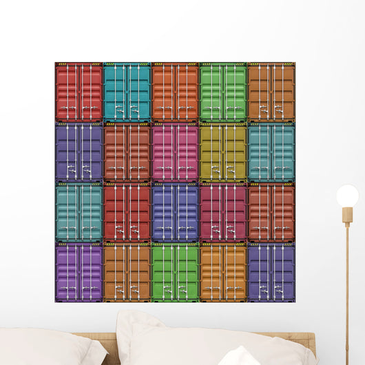 Freight Containers Wall Mural
