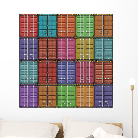 Freight Containers Wall Mural