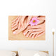 care for beautiful woman legs Wall Mural