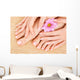 care for beautiful woman legs Wall Mural