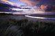 Sunset Over Beach Wall Mural