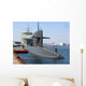 Docked Submarine Wall Mural