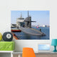 Docked Submarine Wall Decal