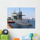 Docked Submarine Wall Decal