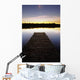 Dock At Sunset Wall Mural