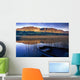 Water Reflections With Boat Wall Mural