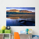 Water Reflections With Boat Wall Mural