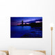 Lighthouse Beacon At Night Wall Mural