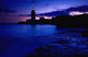 Lighthouse Beacon At Night Wall Mural