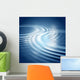 Smooth Water Ripples Wall Decal Design 2