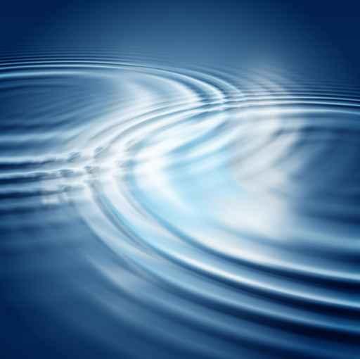 Smooth Water Ripples Wall Mural