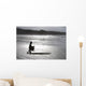 Surfer Meditating On Beach Wall Mural
