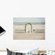 Preparations for Beach Wedding Wall Decal Design 2