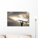 A Surfer On Muriwai Beach, New Zealand Wall Mural