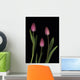 Pink Tulips Wall Mural