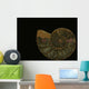 Fossilized Sea And Marine Shells Or Nautilus Wall Mural