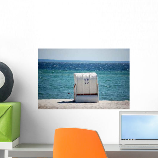 Strandkorb Wall Decal