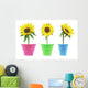Sunflowers Wall Decal