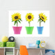 Sunflowers Wall Decal