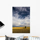 Shack In Field Wall Mural