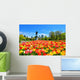 Boston Public Garden Tulips Wall Decal
