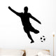 Soccer Silhouettes Wall Decal