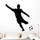 Soccer Silhouettes Wall Decal