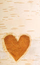 Heart Shape Carved In Bark Of Tree Wall Mural