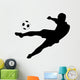Soccer Silhouettes Wall Decal