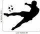 Soccer Silhouettes Wall Decal
