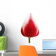 Red Tulip Wall Mural