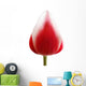 Red Tulip Wall Mural