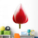 Red Tulip Wall Mural