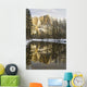 Mountains Reflecting Wall Mural