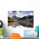 Mountains And Lake, Lake District, Cumbria, England Wall Mural
