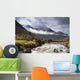 Mountains And River, Lake District, Cumbria, England, United Kingdom Wall Mural