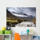 Mountains And River, Lake District, Cumbria, England, United Kingdom Wall Mural