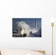 Waves Crashing By Lighthouse At Sunderland Wall Mural