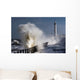 Waves Crashing By Lighthouse At Sunderland Wall Mural