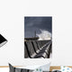 Waves Crushing Against Barrier, Sunderland, Tyne And Wear, England Wall Mural