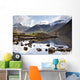 Mountains And Lake At Lake District, Cumbria, England, United Kingdom Wall Mural